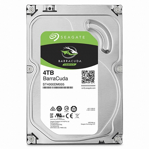 Seagate 4TB Barracuda ST4000DM004 (SATA3/5400/256M)