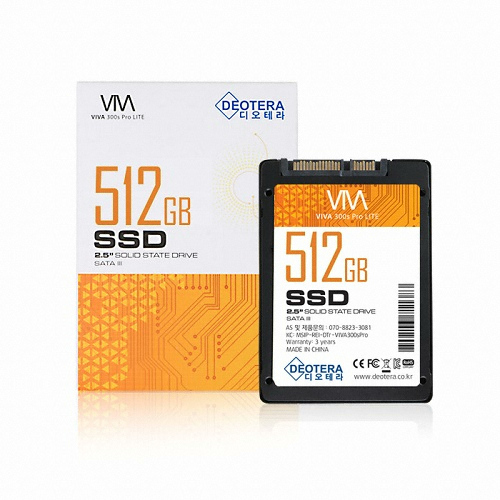 디오테라 VIVA 300S PRO LITE (512GB)