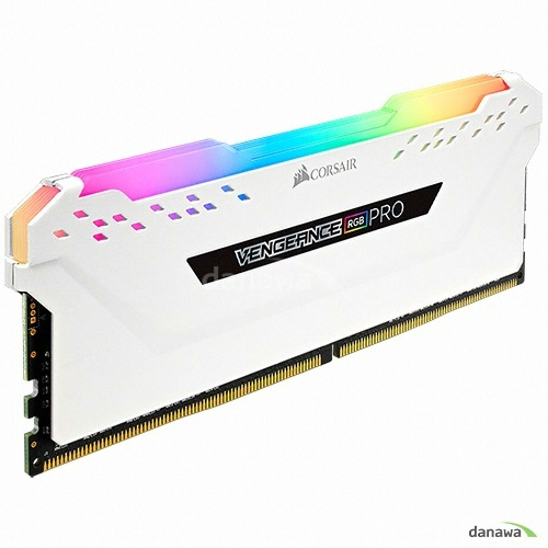 CORSAIR DDR4 16G PC4-21300 CL16 VENGEANCE PRO RGB WHITE (8Gx2)