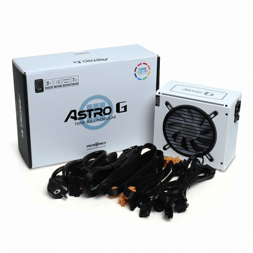 마이크로닉스 ASTRO G-Series 700W 80PLUS EU Silver 풀모듈러