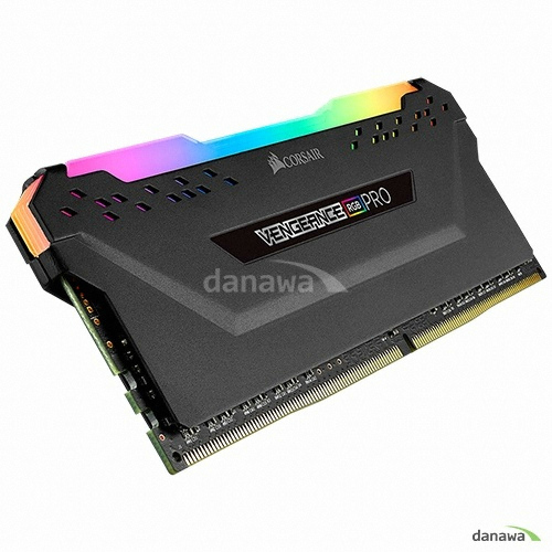 CORSAIR DDR4 64G PC4-27700 CL16 VENGEANCE PRO RGB BLACK (16Gx4)