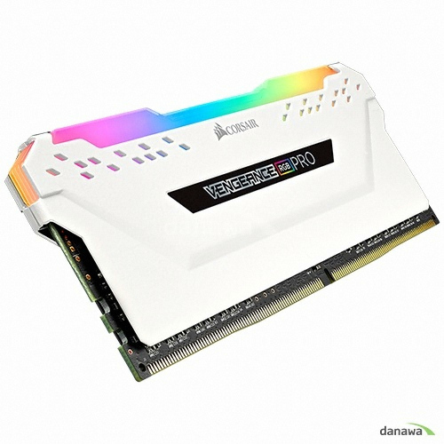 CORSAIR DDR4 32G PC4-21300 CL16 VENGEANCE PRO RGB WHITE (16Gx2)