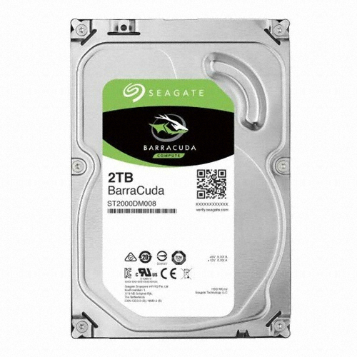 Seagate 2TB BarraCuda ST2000DM008 (SATA3/7200/256)