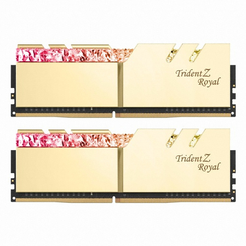 G.SKILL DDR4-3200 CL16 TRIDENT Z ROYAL 골드 패키지 (32GB(16Gx2))