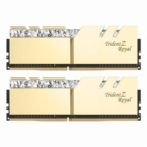 G.SKILL DDR4-3200 CL16 TRIDENT Z ROYAL 골드 패키지 (32GB(16Gx2))