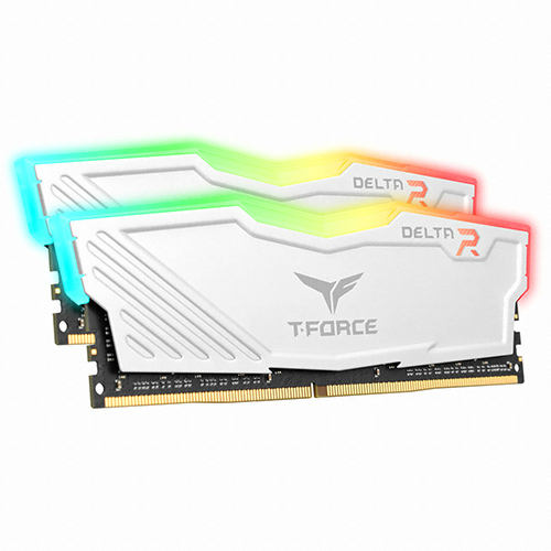 TeamGroup T-Force DDR4-3200 CL16 Delta RGB 화이트 패키지 서린 (16GB(8Gx2))