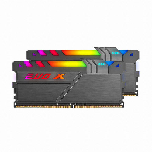 GeIL DDR4 32G PC4-21300 CL19 EVO X II AMD Gray RGB (16Gx2)