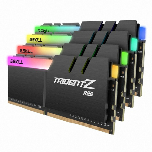 G.SKILL DDR4-3200 CL16 TRIDENT Z RGB 패키지 (64GB(16Gx4))