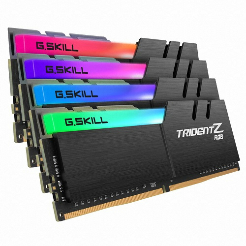G.SKILL DDR4-3200 CL16 TRIDENT Z RGB 패키지 (64GB(16Gx4))