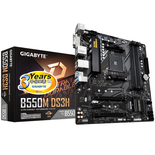 GIGABYTE B550M DS3H 듀러블에디션 피씨디렉트