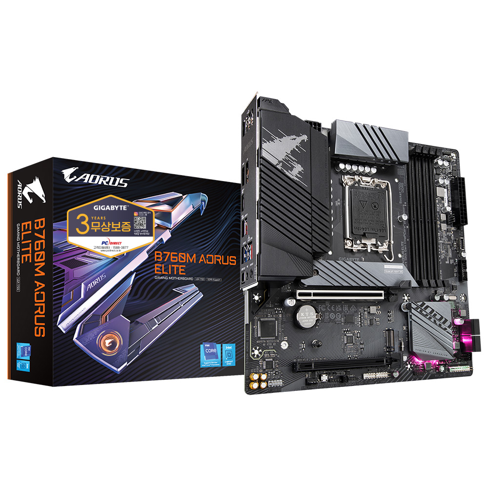 GIGABYTE B760M AORUS ELITE 피씨디렉트